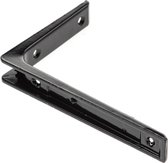 DX Plankdrager 100x150 mm - Aluminium zwart gelakt