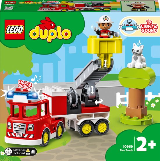 Bron Metafoor Papa LEGO DUPLO Brandweerauto - 10969 | bol.com