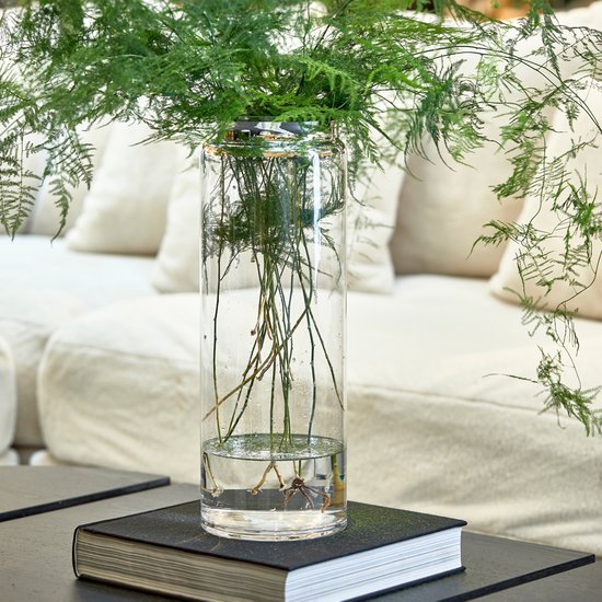 Riviera Maison Vase en Verres RM Vase Odalisque Argent