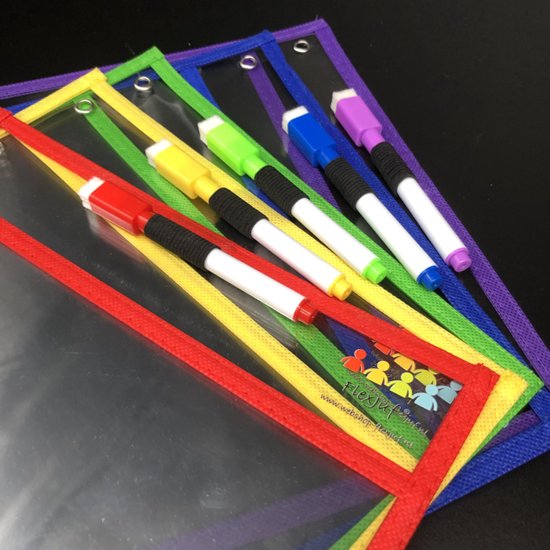 Whiteboardstiften Rond 1-1.5mm Assorti Kleuren Whiteboardstiften Rond 1-1.5mm Assorti Kleuren