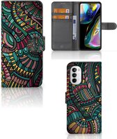 GSM Hoesje Motorola Moto G52 | Moto G82 Flip Case Aztec