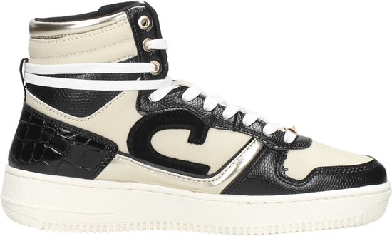 Cruyff Campo High Lux Hoge sneakers - Leren Sneaker - Dames - Wit - Maat 36