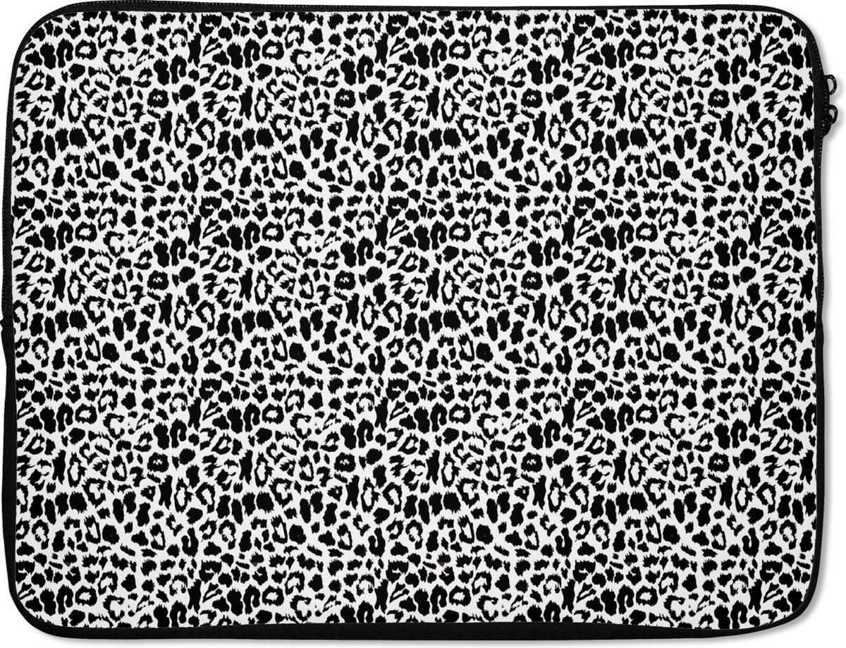 Laptophoes - Dierenprint - Patroon - Dier - Laptop sleeve - Laptop case - Laptop - 15 6 Inch