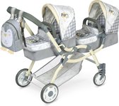 Bol.com Twin babypoppenwagen 3 in 1 pipo aanbieding