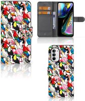 Wallet Book Case Motorola Moto G52 | Moto G82 Telefoon Hoesje Birds