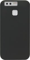 ADEL Siliconen Back Cover Softcase Hoesje Geschikt voor Huawei P9 - Zwart