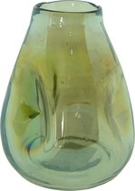 Clayre & Eef Vase Ø 13x16 cm Vert Verre Vase en verre