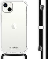 iMoshion Hoesje Geschikt voor iPhone 14 Plus Hoesje Met Koord - iMoshion Backcover met koord - Transparant