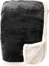 Blumtal Fleece Deken - Kabelgebreide look - 150x200 cm - Oeko-TEX gecertificeerd - Microvezel Fleece Deken - Zachte Sherpa Binnenkant - Mintgroen en Ivoor Blumtal Fleece Deken - Kabelgebreide look - 150x200 cm - Oeko-TEX gecertificeerd - Microvezel Fleece Deken - Zachte Sherpa Binnenkant - Mintgroen en Ivoor