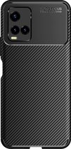 Cazy Vivo Y33s hoesje - Rugged TPU Case - zwart