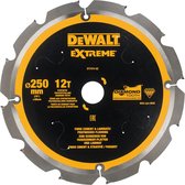 DeWALT Cirkelzaagblad voor Cementplaten | Extreme | Ø 250mm Asgat 30mm 12T - DT1474-QZ
