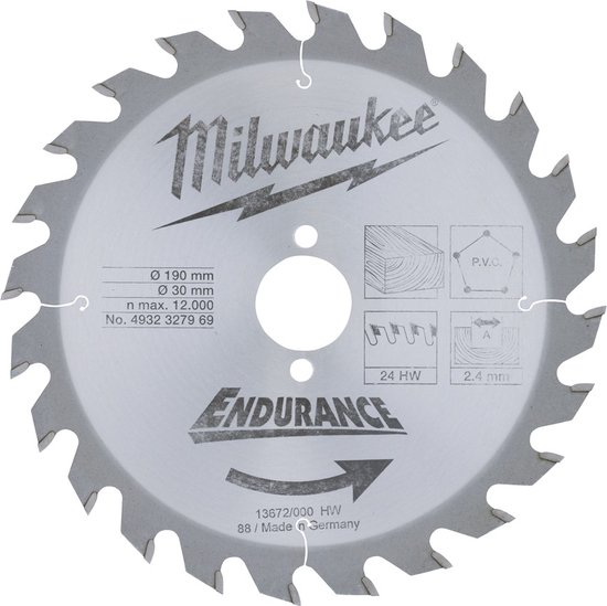 B-32817 - Lame de scie circulaire, Makblade T.C.T, 305 x 30 mm, 60 dents