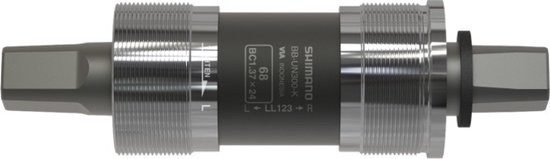 Afbeelding van het spel Vierkante trapas Shimano BB-UN300 68mm / 113mm - kettingkast type