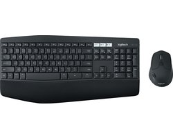 Logitech MK850 Performance - Toetsenbord- en Muisset - QWERTZ DE - Draadloos - Zwart