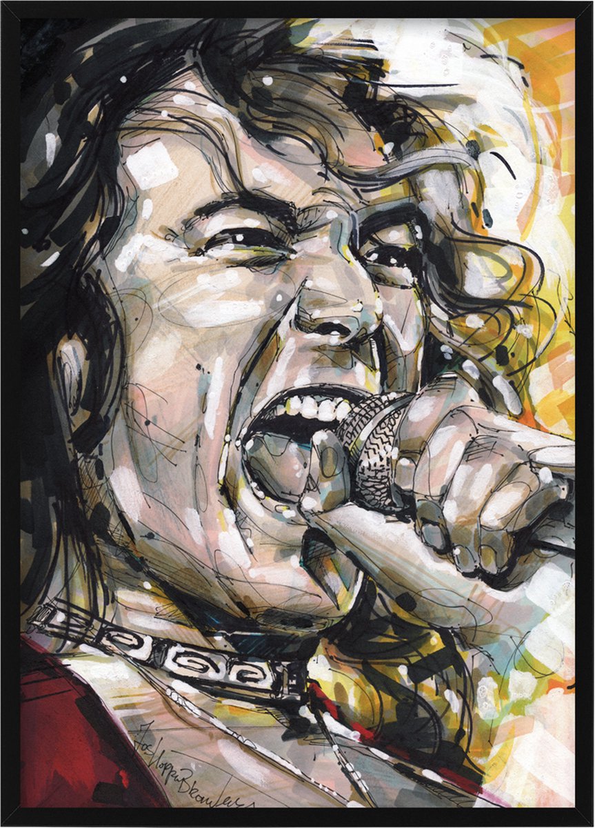 Passionforart.eu Robert Plant - canvas - 70 x 50 cm full colour