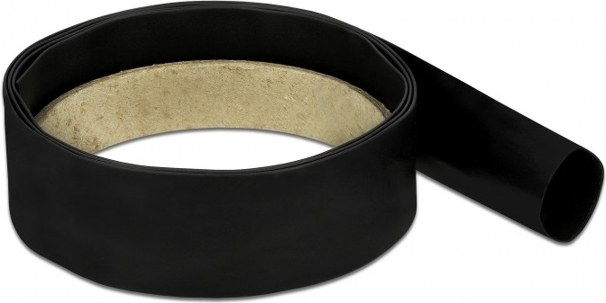 Krimpkous 1m - 18mm naar 9mm - 1 stuk / zwart