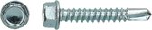 PGB-FASTENERS | Zelfborende schroef D.7504K Ø 6,3x75 Zn (10) | 200 st