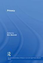 The International Library of Essays in Law and Legal Theory (Second Series) - Privacy