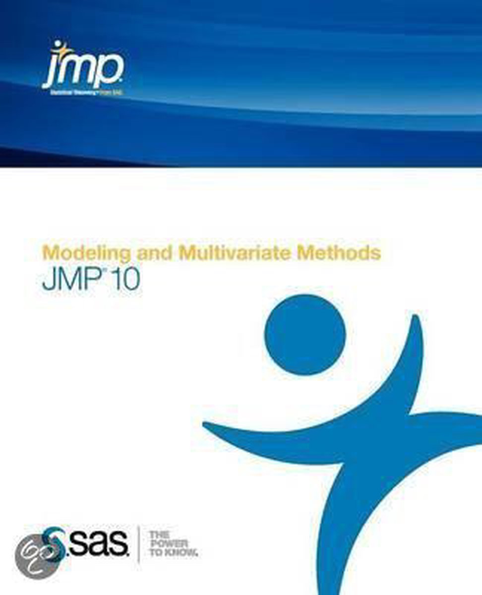 JMP 10 Modeling and Multivariate Methods 9781612901985 Sas Institute Boeken bol