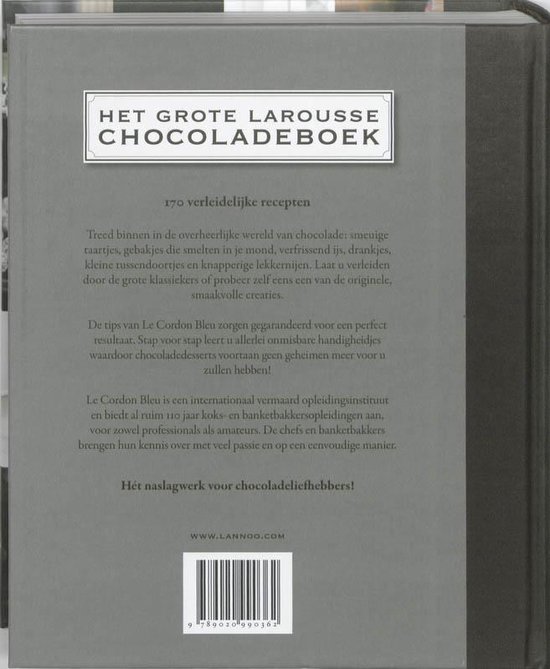 Het grote Larousse chocoladeboek
