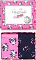 Happy Socks - Gift box MR. A dames hipsters maat XS