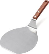 Pizzaschep voor oven – RVS met houten handgreep – Pizza schep klein - 16 cm