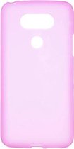LG G5 TPU Hoesje Roze Mat, H850