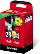 Lexmark 23 / 24 Inkcartridge - Zwart / Cyaan / Mangenta / Geel