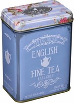 New English Teas Floral Vintage Tin 125 gram loose tea Earl Grey (TT30)