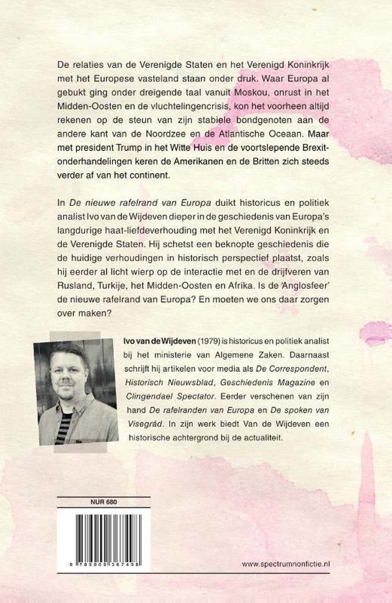 De nieuwe rafelrand van Europa - back cover