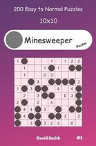 Minesweeper Puzzles - 200 Easy to Normal Puzzles 10x10 vol.1