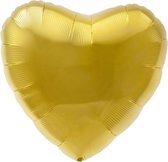 Folie ballon gouden hart