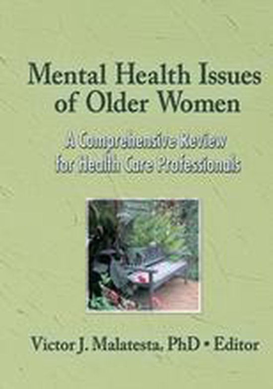 Mental Health Issues of Older Women - cover