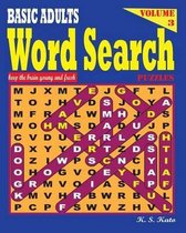 Basic Adults Word Search Puzzles, Vol 3