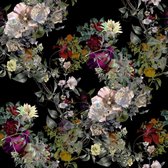 Schilderij - Diverse bloemen, premium print van dit stilleven, 3 maten , Multikleur , Premium print