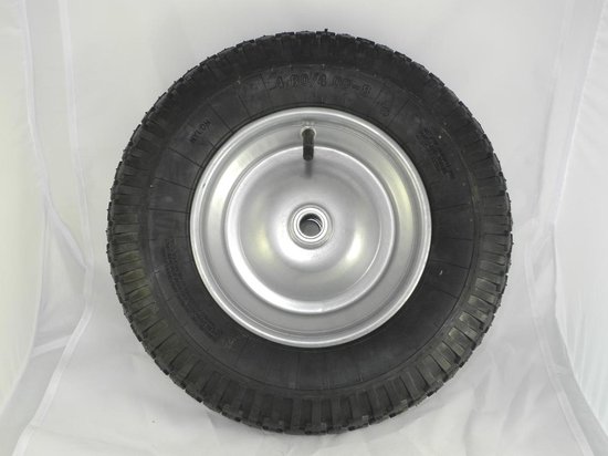 Benson Wiel met luchtband - metalen velg - blokprofiel - 4.00-8 - draagvermogen 135 kg van Benson — afbeelding 3