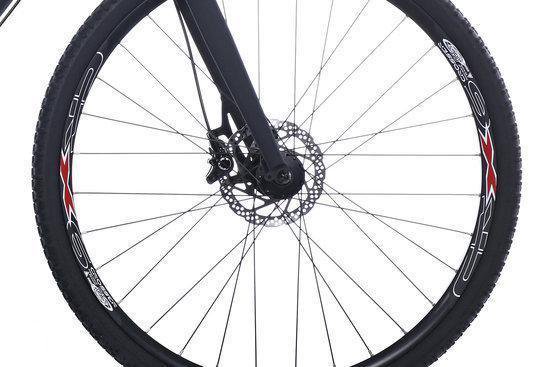 Serious Athabasca Hybrid Crossfiets Heren zwart Frame afmetingen