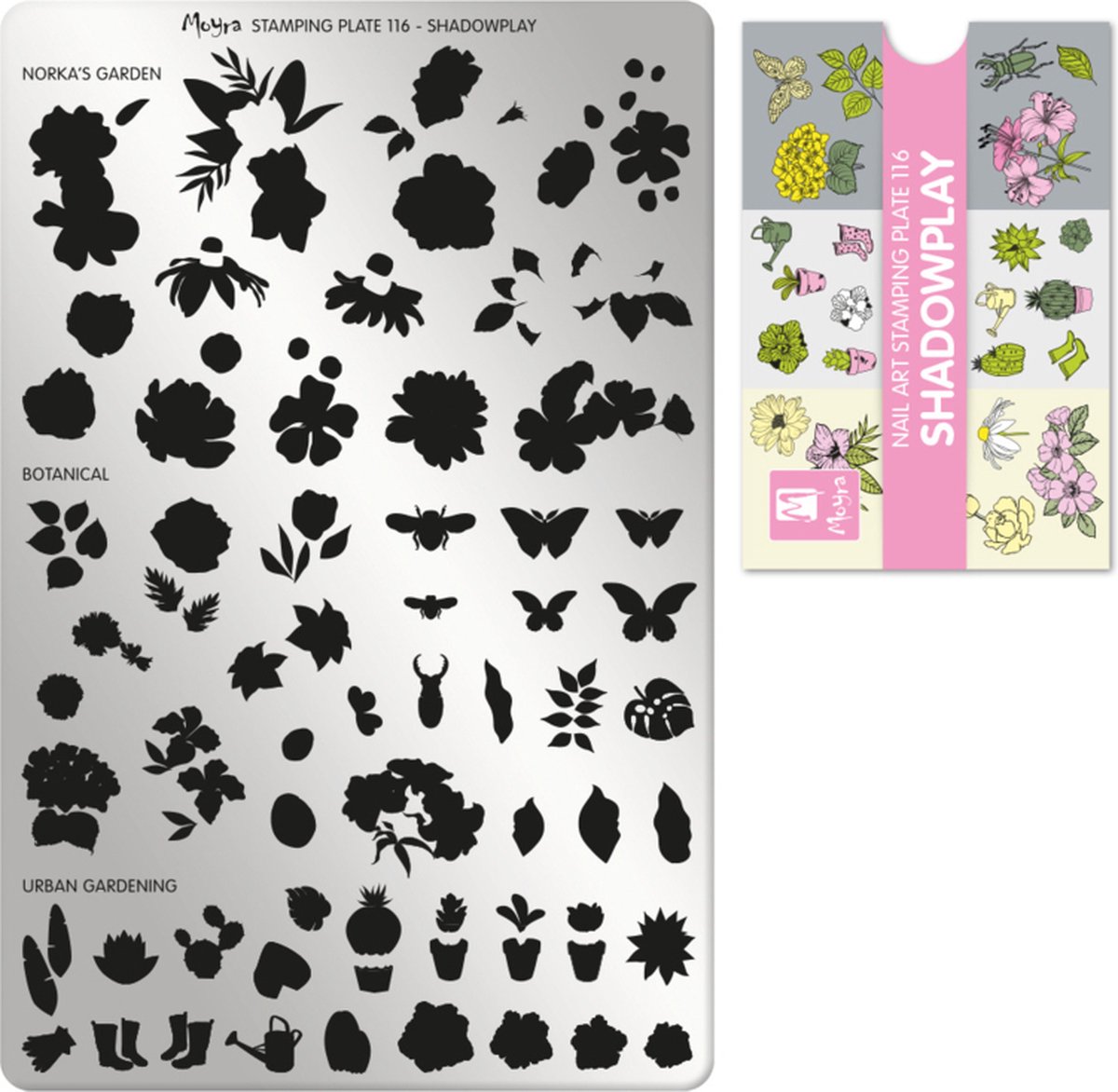 Goedkoopste Moyra Stamping Plate 116 SHADOWPLAY