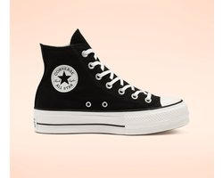 Converse Chuck Taylor All Star Lift Hi Hoge sneakers - Dames - Zwart - Maat 40
