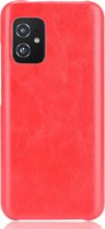 Mobigear Hoesje geschikt voor ASUS Zenfone 8 Telefoonhoesje Hardcase | Mobigear Excellent Backcover | Zenfone 8 Case | Back Cover - Rood