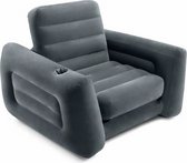 Intex - Pull-Out Opblaasbare Slaapstoel - Comfortabele 2-in-1 Loungestoel en Logeerbed