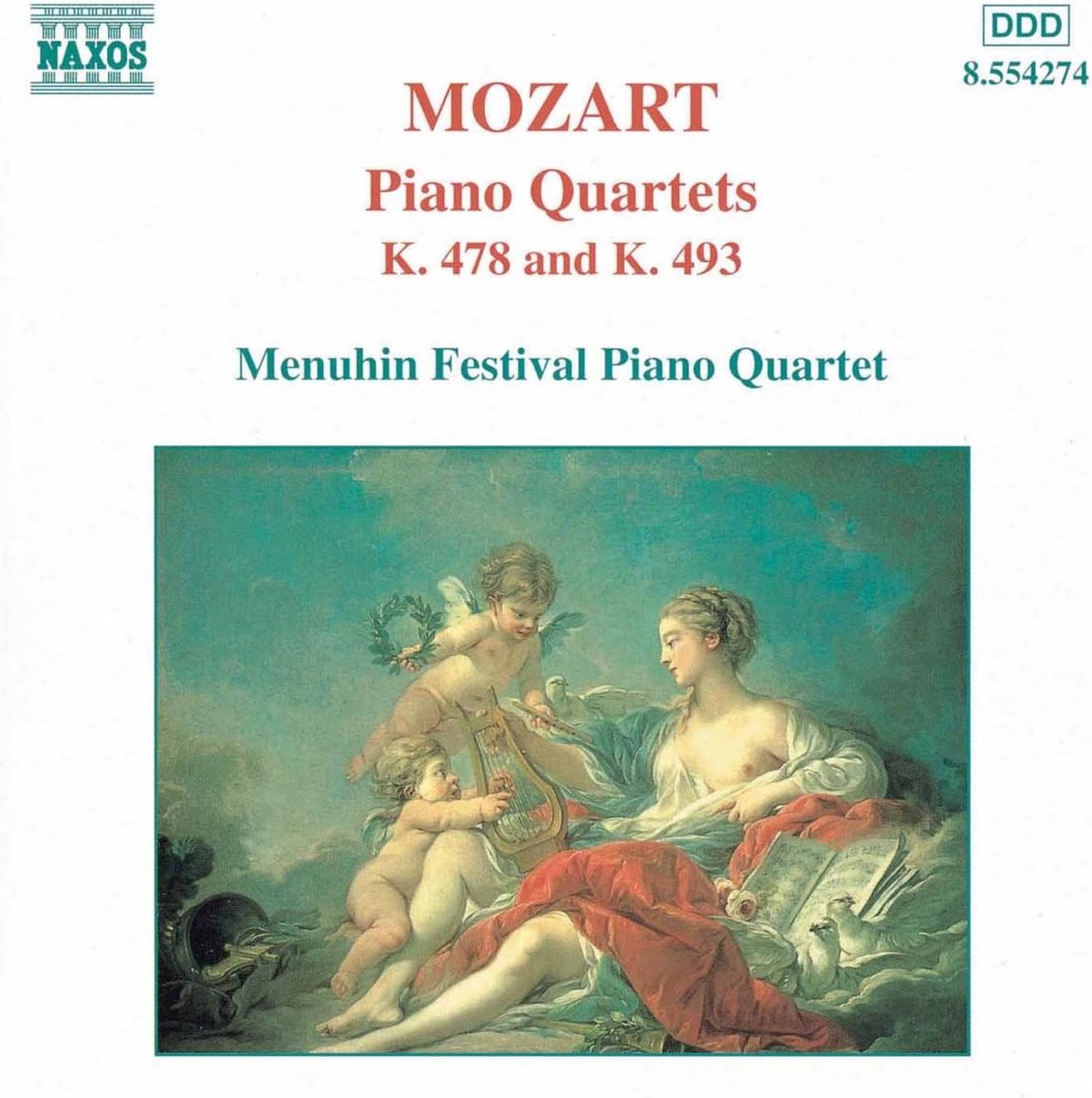 Menuhin Festival Piano Quartet - Mozart: Piano Quartets (CD)