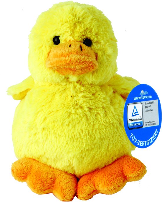 Pluche paaskuikentje knuffel 16 cm