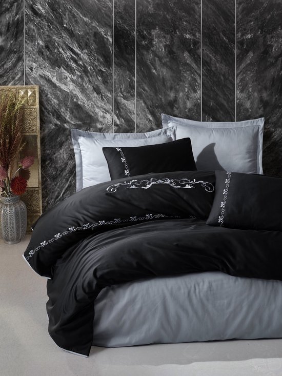 Zijde Satijnen Lakens Set Effen Kleur Zijdezacht Satijnen Beddengoed Met Ritssluiting Beddengoed Dekbedovertrek Set Met 2 Kussenslopen Beddengoed Set Lichtgewicht Forfestivebedroom-L Queen1