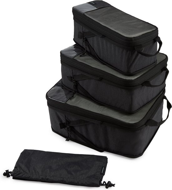 Bagsmart Packing Cubes Compressie Cubes Set van 4