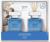 ipuro Sunny beachtime diffuseur aromatique Flacon de parfum Verre, Plastique Bleu