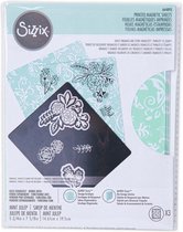 Sizzix Storage printed magnetic sheets - 19.5x14.6cm