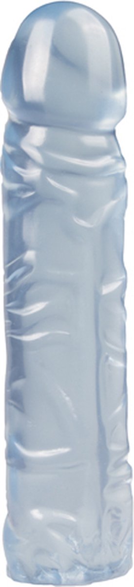 Goedkoopste Crystal Jellies Classic Dildo - Lichtblauw