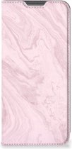 Flip Case OPPO A96 | A76 Smart Cover Marble Pink