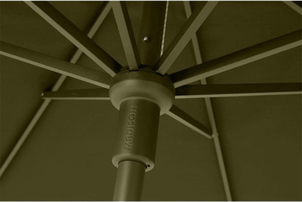 Madison - Parasol Syros - Rond - 350cm - Groen – foto 5